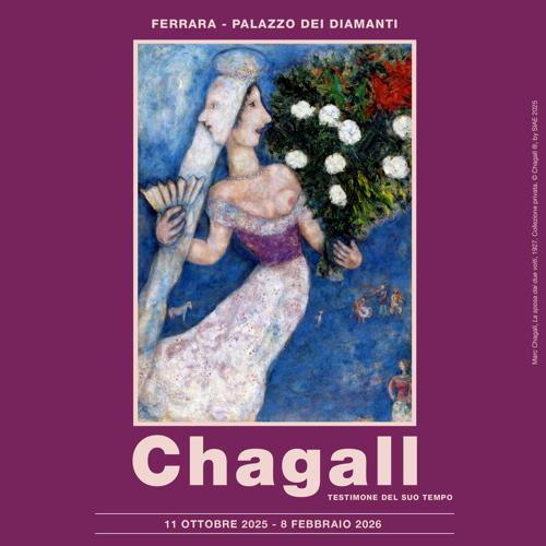 immagine per Palazzo dei Diamanti 2025 - Chagall, testimone del suo tempo