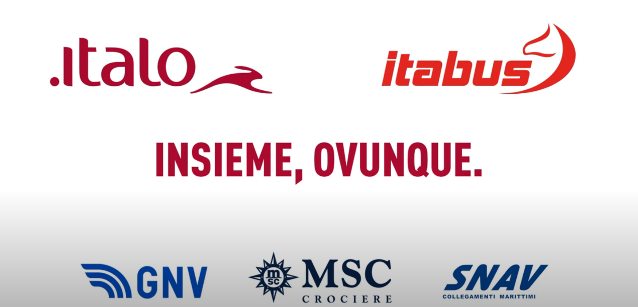 Italo, GNV e Snav: insieme ovunque!